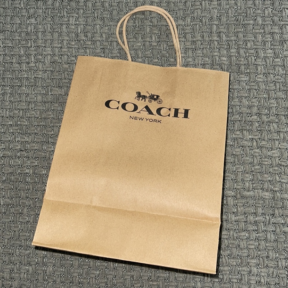 Coach gift bag